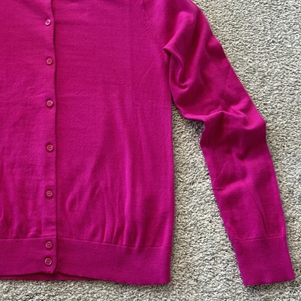 J Crew Classic Cotton Cardigan - Picture 4 of 6